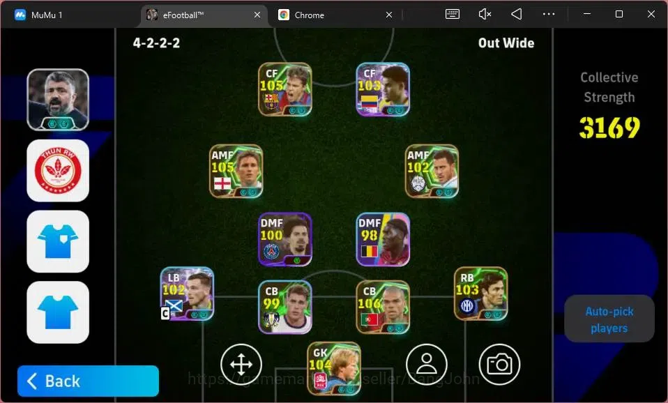 eFootball Accounts Android|PW 3169|Pepe Epic|Lampard Epic|Kahn Epic|S image 4