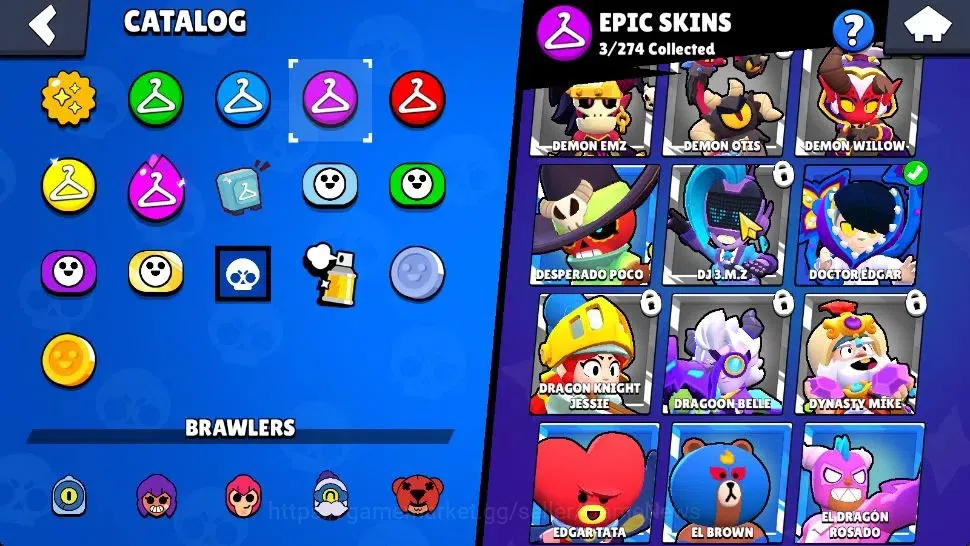 Brawl Stars Accounts 1000 Trophy|3400 Bling |14 Brawlers 2 Max Lv|3 Epi image 10