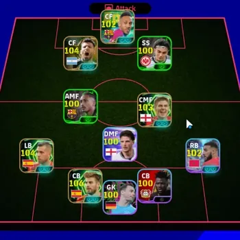 eFootball Accounts Legends & Iconic Players Android|Power 3132|Epic Gerrad Pique,Jordi Alba,Aguero,Steven