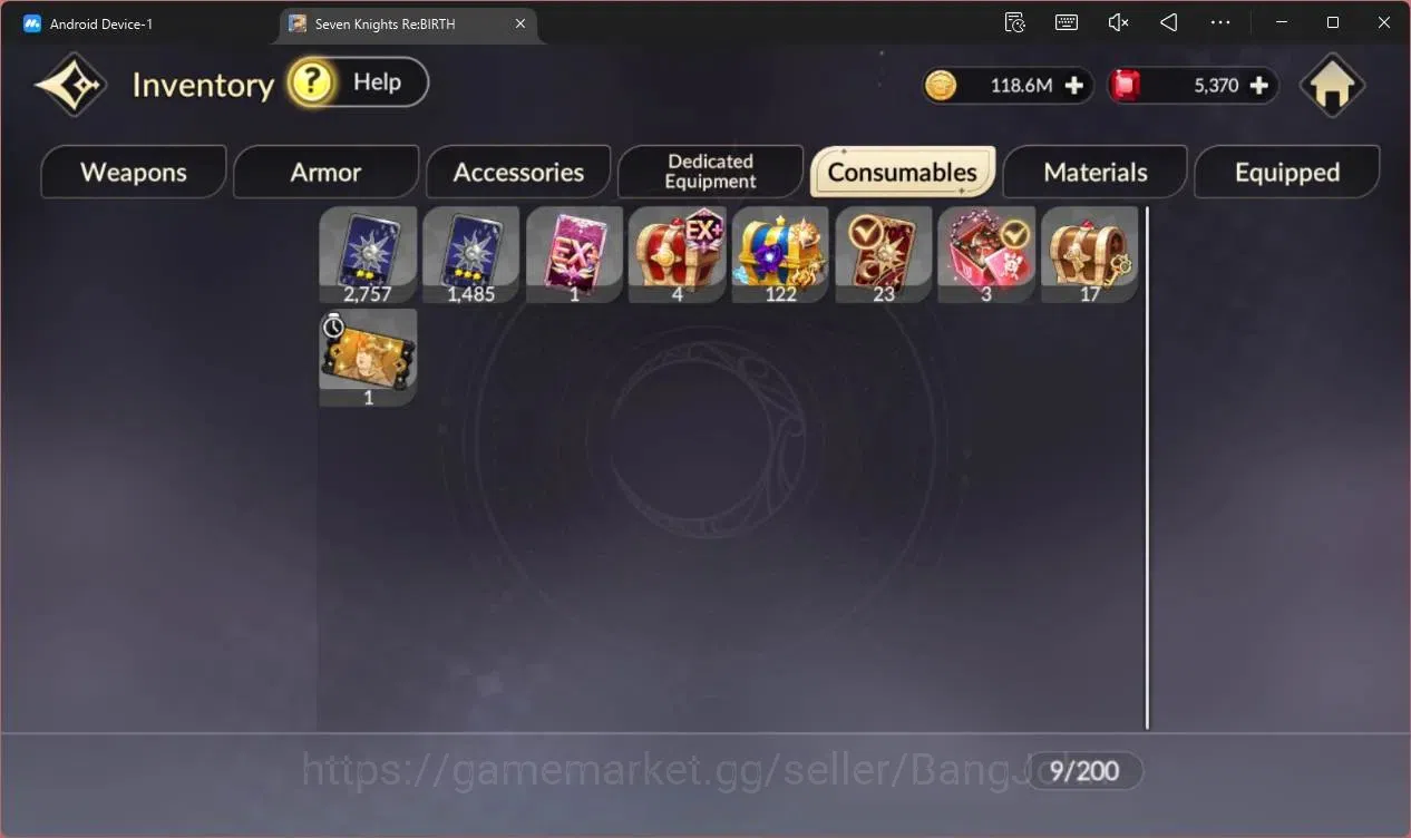Seven Knights Re:Birth Accounts Global |Full EX7 (Gelidus TC1,Fai,Melia,Juri,Roise image 11