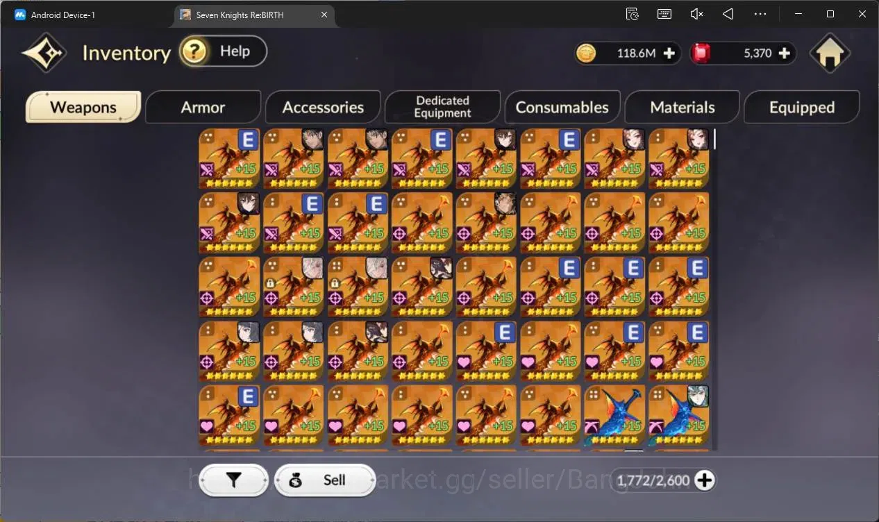 Seven Knights Re:Birth Accounts Global |Full EX7 (Gelidus TC1,Fai,Melia,Juri,Roise image 7