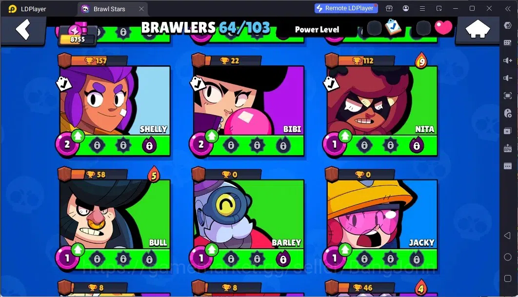 Brawl Stars Accounts Global | 64 Brawler|3 Max Hypercharge(Rico,Mandy,S image 10