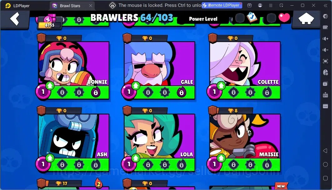 Brawl Stars Accounts Global | 64 Brawler|3 Max Hypercharge(Rico,Mandy,S image 12