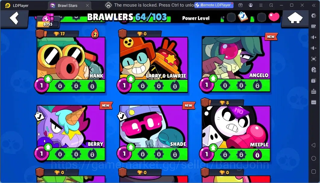 Brawl Stars Accounts Global | 64 Brawler|3 Max Hypercharge(Rico,Mandy,S image 13
