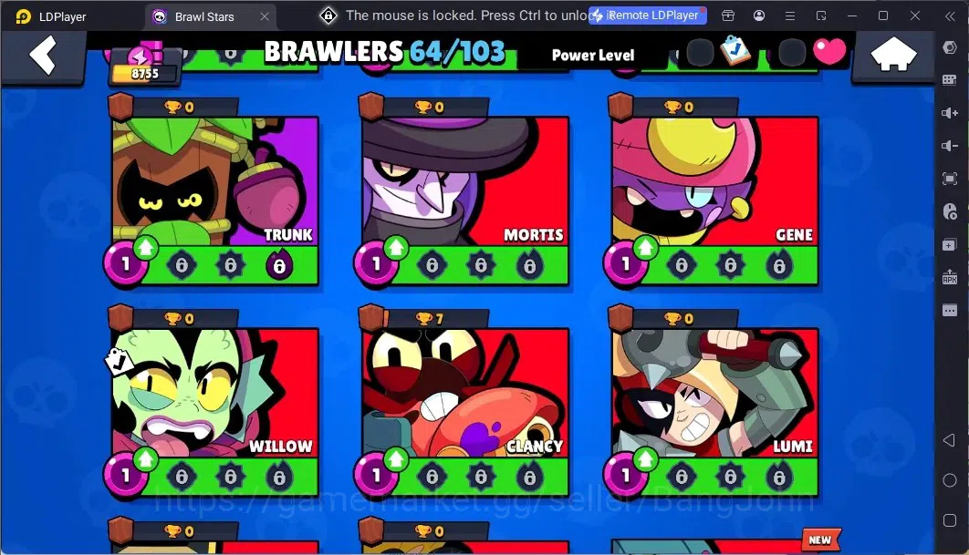 Brawl Stars Accounts Global | 64 Brawler|3 Max Hypercharge(Rico,Mandy,S image 14