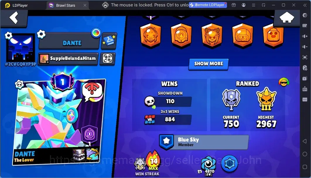 Brawl Stars Accounts Global | 64 Brawler|3 Max Hypercharge(Rico,Mandy,S image 3