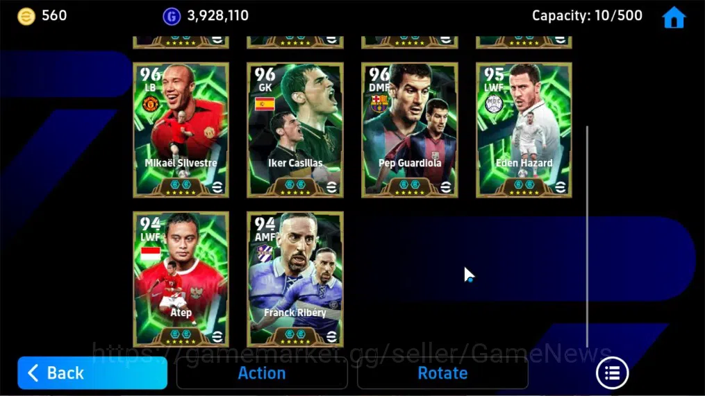 eFootball Accounts Legends & Iconic Players Android|BigTime Lamine Yamal 15May'25|10 Epic Diego 10