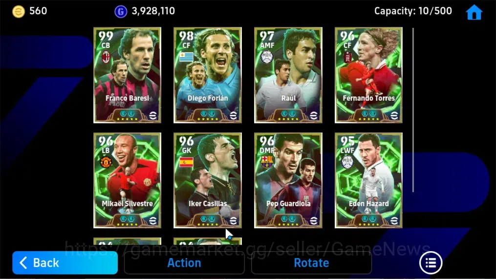 eFootball Accounts Legends & Iconic Players Android|BigTime Lamine Yamal 15May'25|10 Epic Diego 9