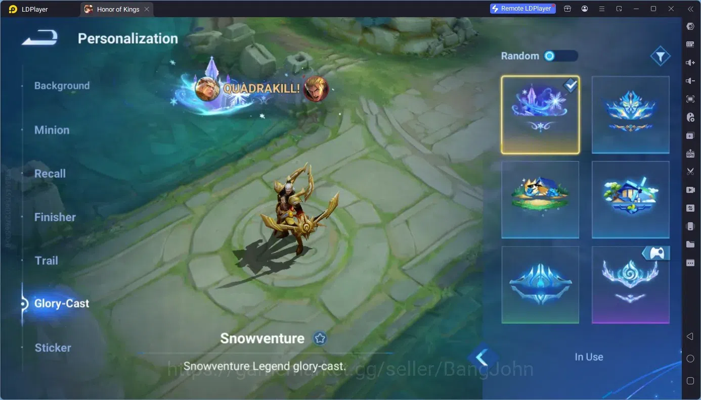 Honor of Kings Accounts Global | 87H 65S | LOM Shi | Legend Lady Sun&Yao | image 10