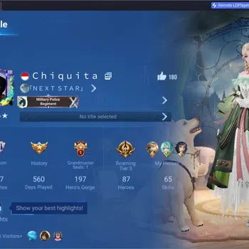 Honor of Kings Rare Skin Global | 87H 65S | LOM Shi | Legend Lady Sun&Yao | image 1