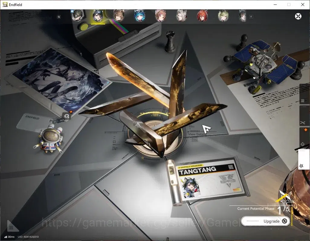 Arknights: Endfield Accounts ASIA|Lv55|7 SSR(2Limit)+6(*6WEP)|TangtangP1,Gilberta,ArdeliaP2+Sign,LastRite,Etc|Gryphlink|Ars 4