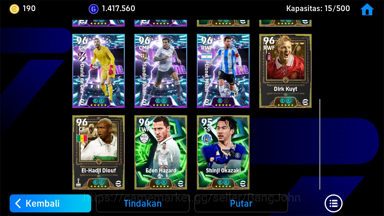 eFootball Accounts Power 3170 | puskas epic db | abbiati epic db new  image 5