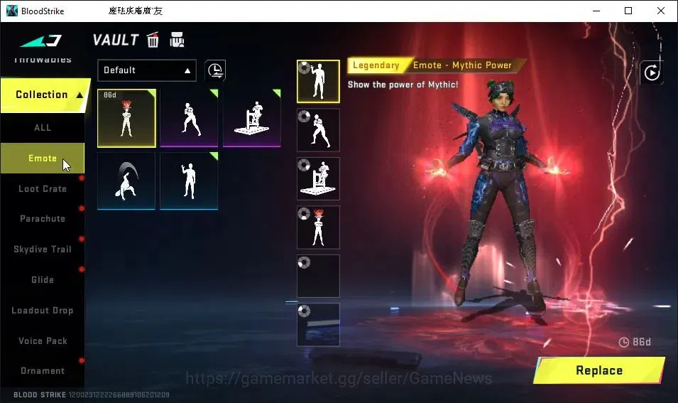 Blood Strike Accounts ASIA|Melee ULTRA Talon Knife-Sanctum|Collab BLEACH image 10