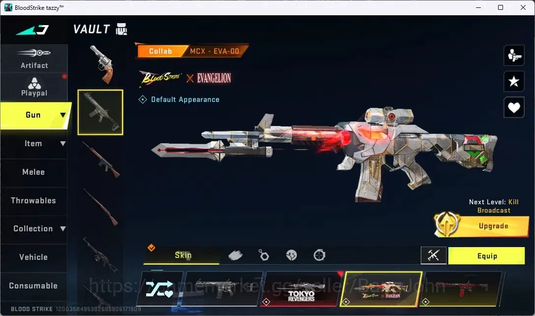 Blood Strike Accounts ASIA | 1 ETERNAL: Desert Eagle-Scorpius | 3 7DS | image 11