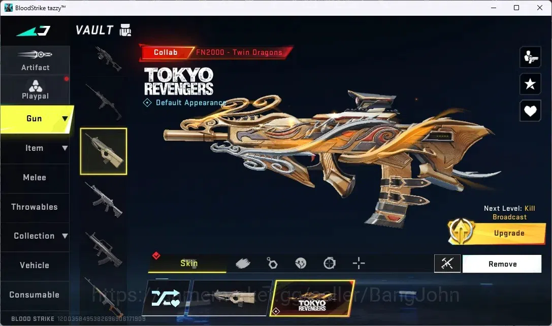 Blood Strike Accounts ASIA | 1 ETERNAL: Desert Eagle-Scorpius | 3 7DS | image 13