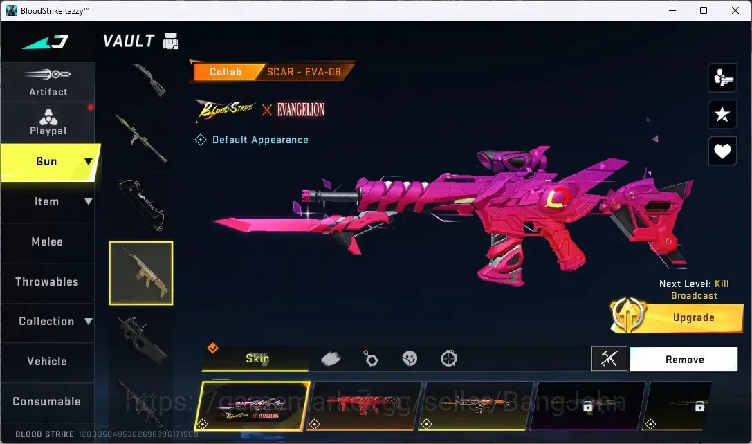 Blood Strike Accounts ASIA | 1 ETERNAL: Desert Eagle-Scorpius | 3 7DS | image 7