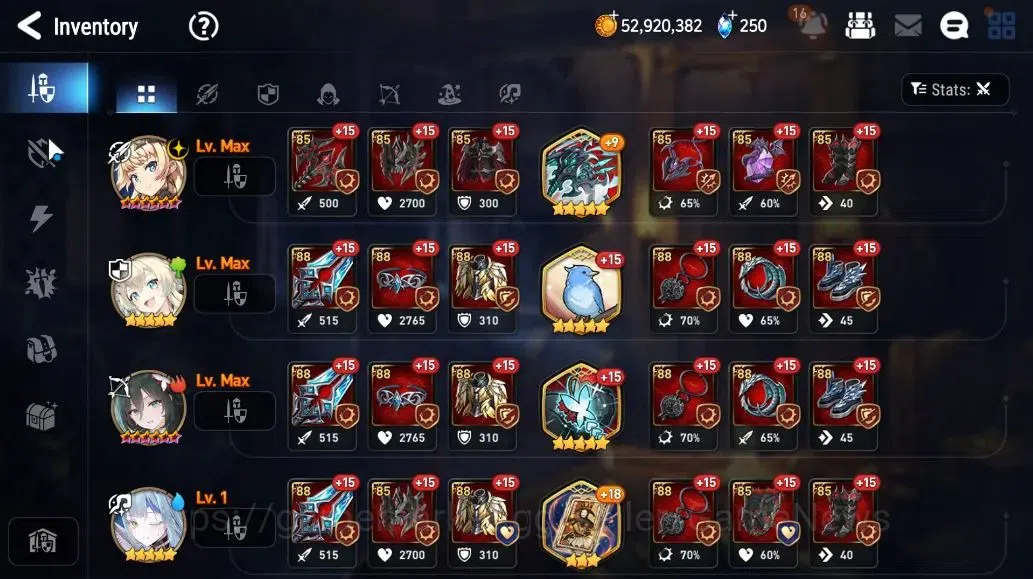 Epic Seven Accounts GLOBAL Unverif|NewEra|6 ML(SOT Snow,LQ Charlote,LC image 16