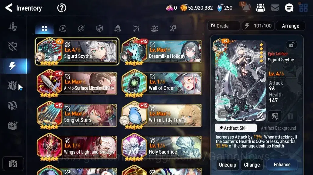 Epic Seven Accounts GLOBAL Unverif|NewEra|6 ML(SOT Snow,LQ Charlote,LC image 18