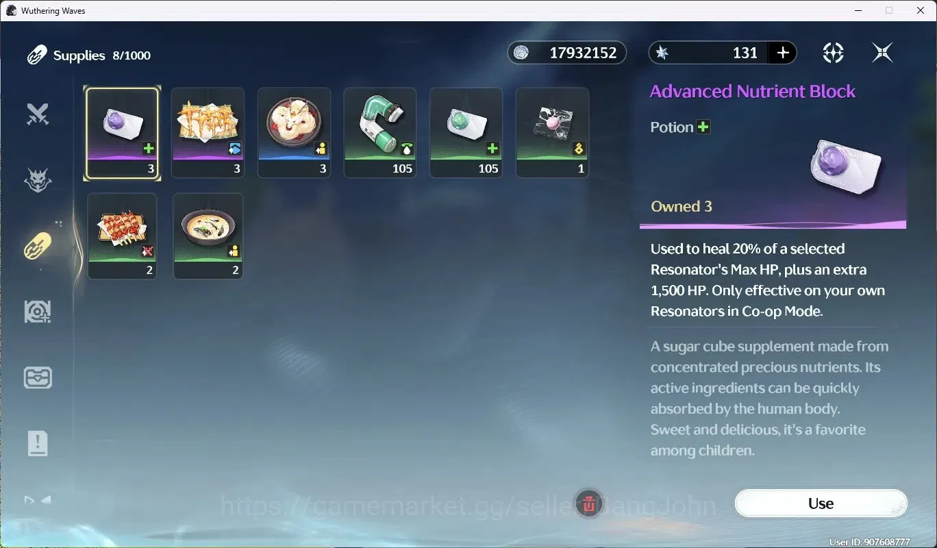 Wuthering Waves Accounts SEA|UL 48 | Rank 5 |1 Char Limited [Denia R6 + Sig image 11