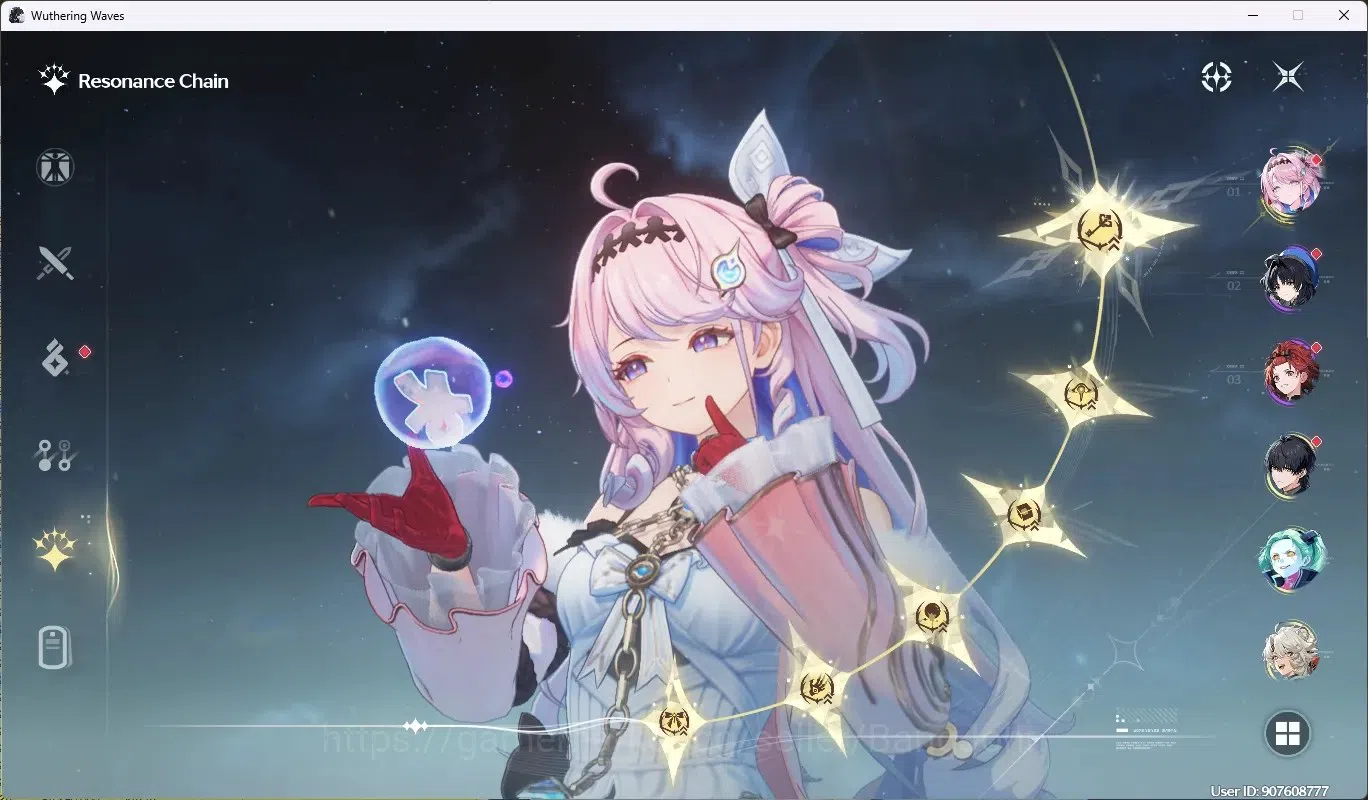 Wuthering Waves Accounts SEA|UL 48 | Rank 5 |1 Char Limited [Denia R6 + Sig image 5