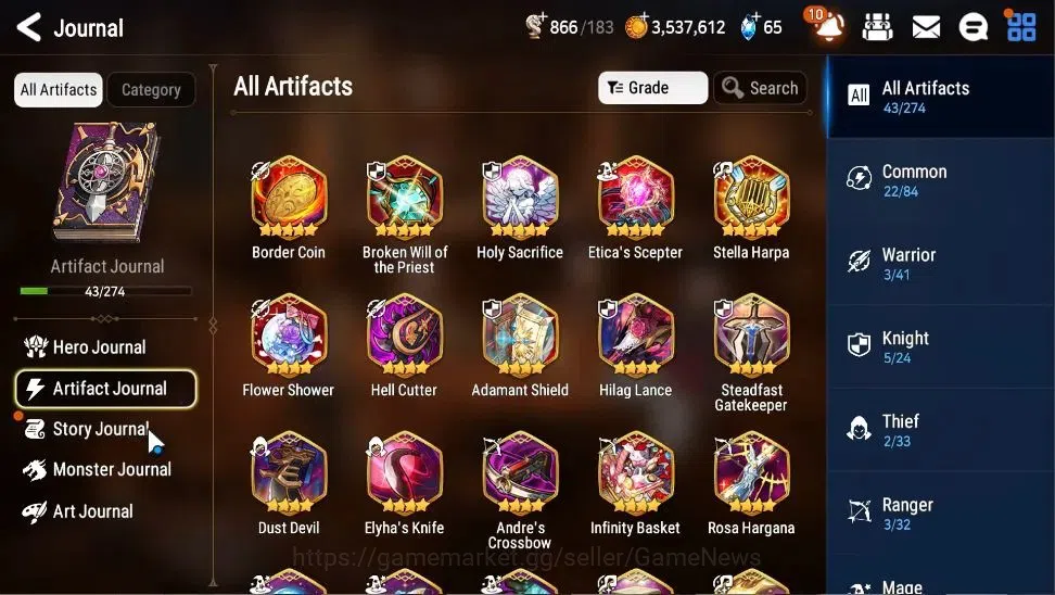 Epic Seven Accounts Global|UnVerif|3 ML(Lone Wolf Peira,Remnant Violet image 6