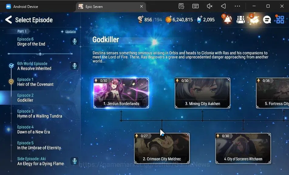 Epic Seven Accounts GLOBAL Unverif|New Era|3 ML[BArunka,Solitaria otSn image 14