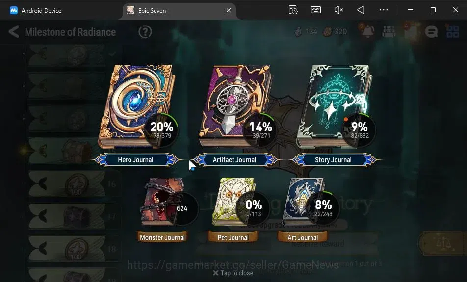 Epic Seven Accounts GLOBAL Unverif|New Era|3 ML[BArunka,Solitaria otSn image 5