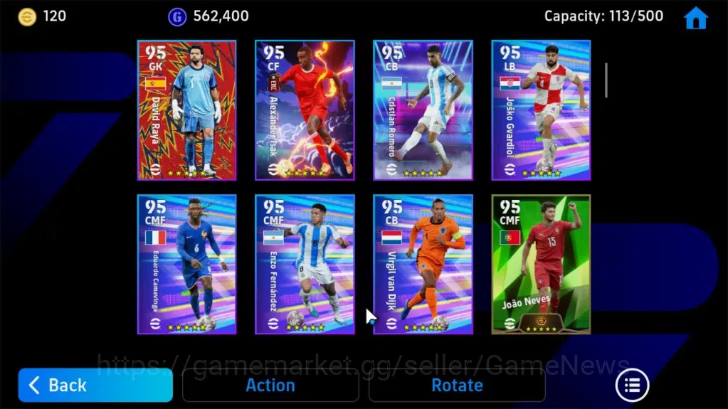 eFootball Accounts Legends & Iconic Players Android|Epic Ruud Gullit,Mokhtar Dahari,Steven Gerrard,Andriy 5