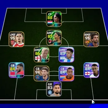 eFootball Accounts Legends & Iconic Players Android|Power 2696|Epic Johan Cruyff,Rui Costa,Paul Scholes|Show Time
