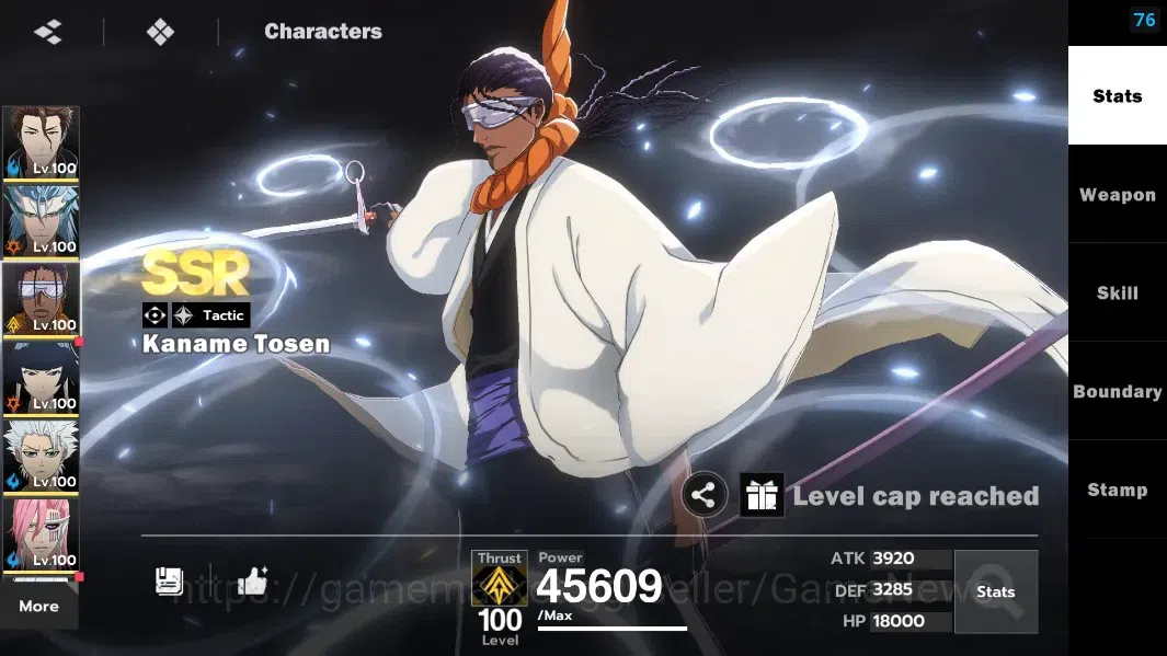 BLEACH: Soul Resonance Accounts NuverseSEA|LV 79|15 SSR[AizenB6,GrimmB2,ToshiroB1, image 12