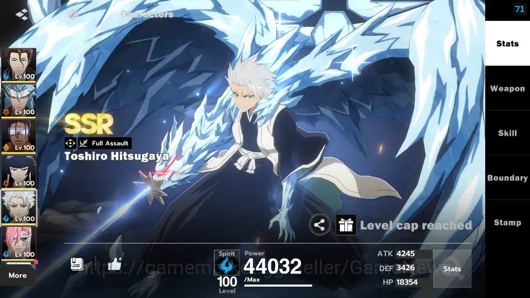 BLEACH: Soul Resonance Accounts NuverseSEA|LV 79|15 SSR[AizenB6,GrimmB2,ToshiroB1, image 19