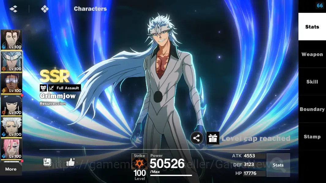BLEACH: Soul Resonance Accounts NuverseSEA|LV 79|15 SSR[AizenB6,GrimmB2,ToshiroB1, image 8