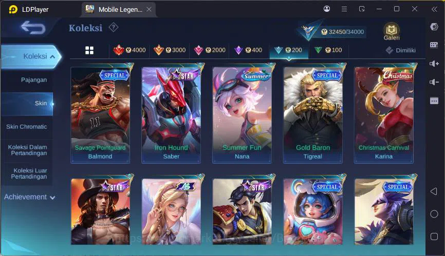 Mobile Legends: Bang Bang Accounts GLOBAL|Hero 100|Skin 162|Kof Karina,TRF Roger,Ligh image 17