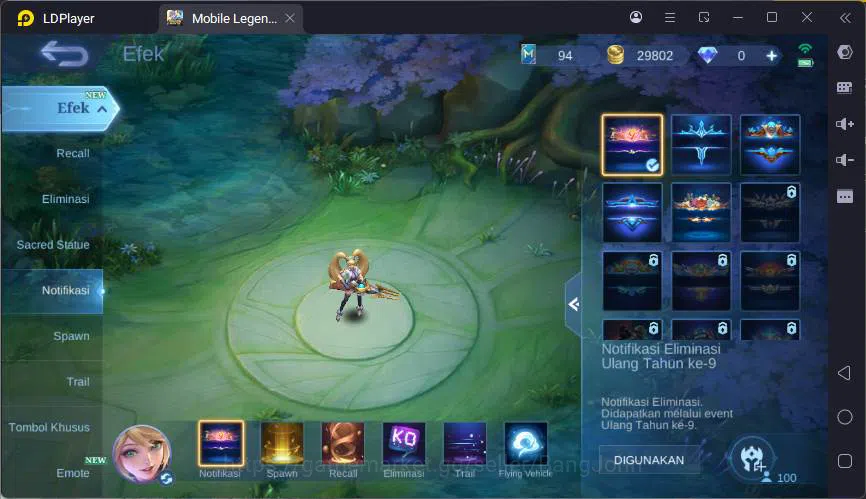 Mobile Legends: Bang Bang Accounts GLOBAL|Hero 100|Skin 162|Kof Karina,TRF Roger,Ligh image 5