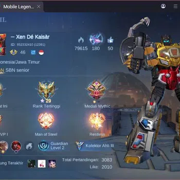 Mobile Legends: Bang Bang Collector GLOBAL|Hero 100|Skin 162|Kof Karina,TRF Roger,Ligh image 1