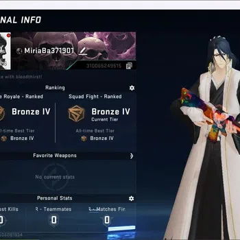 Blood Strike Accounts Collab Skin ASIA | Collab MCX - EVA-00 | 2 Legendary Guns | Collab Ethan - Byakuya Kuchiki | 1