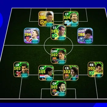 eFootball Accounts Legends & Iconic Players EFOOTBALL COLECTIVE 3204+ | AUBAMEYANG COLLAB NARUTO,RIVALDO,SOMA