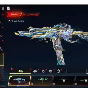 Blood Strike Accounts Collab Skin ASIA|2 ETERNAL MP7 Tidesong Lv3,DEagle|Meele Ultra Dual Blades Perdition|Collab TokRev