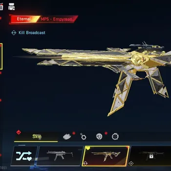 Blood Strike Accounts Rare Skin Asia|Eternal MP5 Empyrean Lv2+ Legendary Nova Rebel Vogue,M1887+9 Striker| Rank Silver II