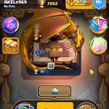 Clash Royale Accounts Others Trophy 7052|CL 1087|KTL 12|111 Cards|5 Champ|2 Hero|9 Evo|Arena 19|481 Gems|SCID|TakeMail Check