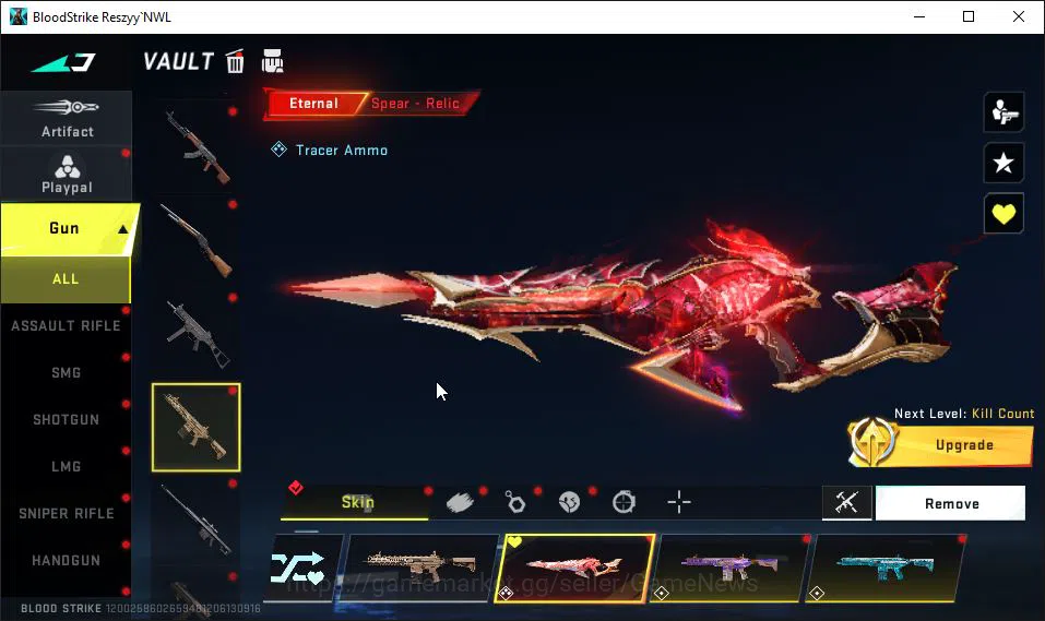 Blood Strike Accounts ASIA|EVO UMP45-Forsaken Lv5|9 ETERNAL|3 Collab BLE image 12