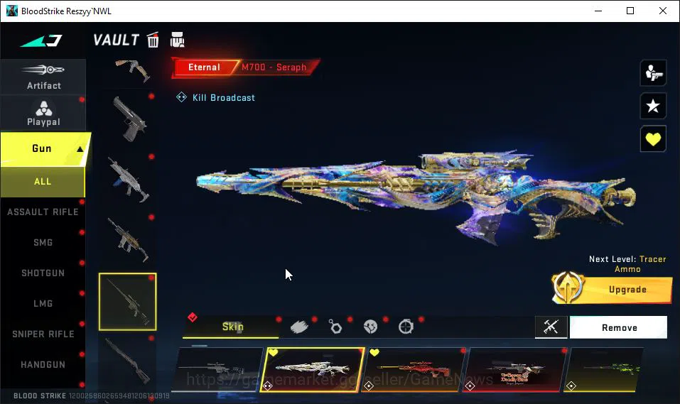Blood Strike Accounts ASIA|EVO UMP45-Forsaken Lv5|9 ETERNAL|3 Collab BLE image 15