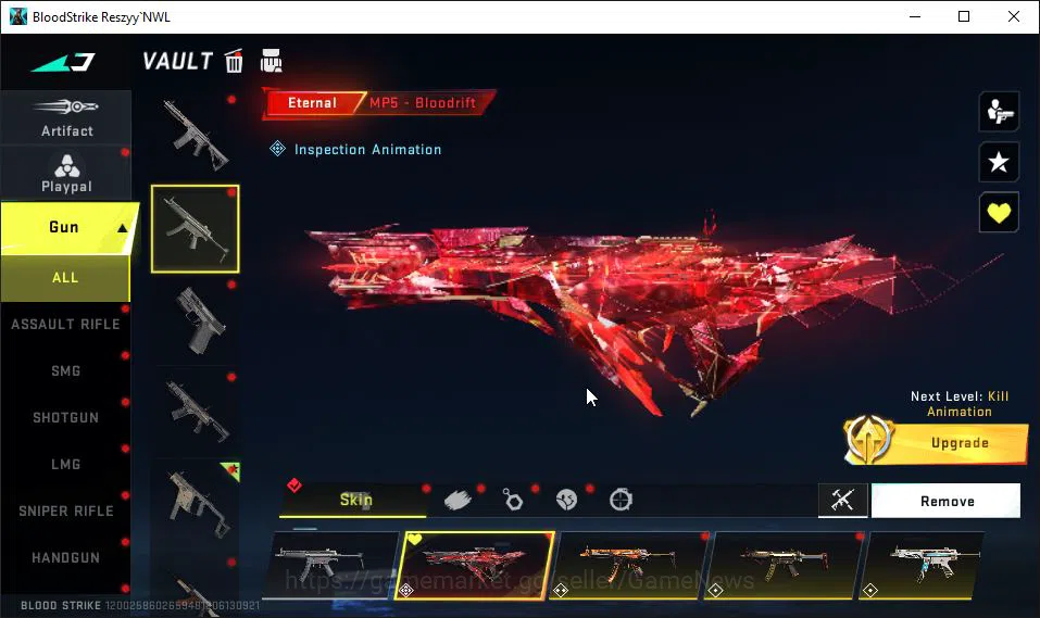 Blood Strike Accounts ASIA|EVO UMP45-Forsaken Lv5|9 ETERNAL|3 Collab BLE image 18