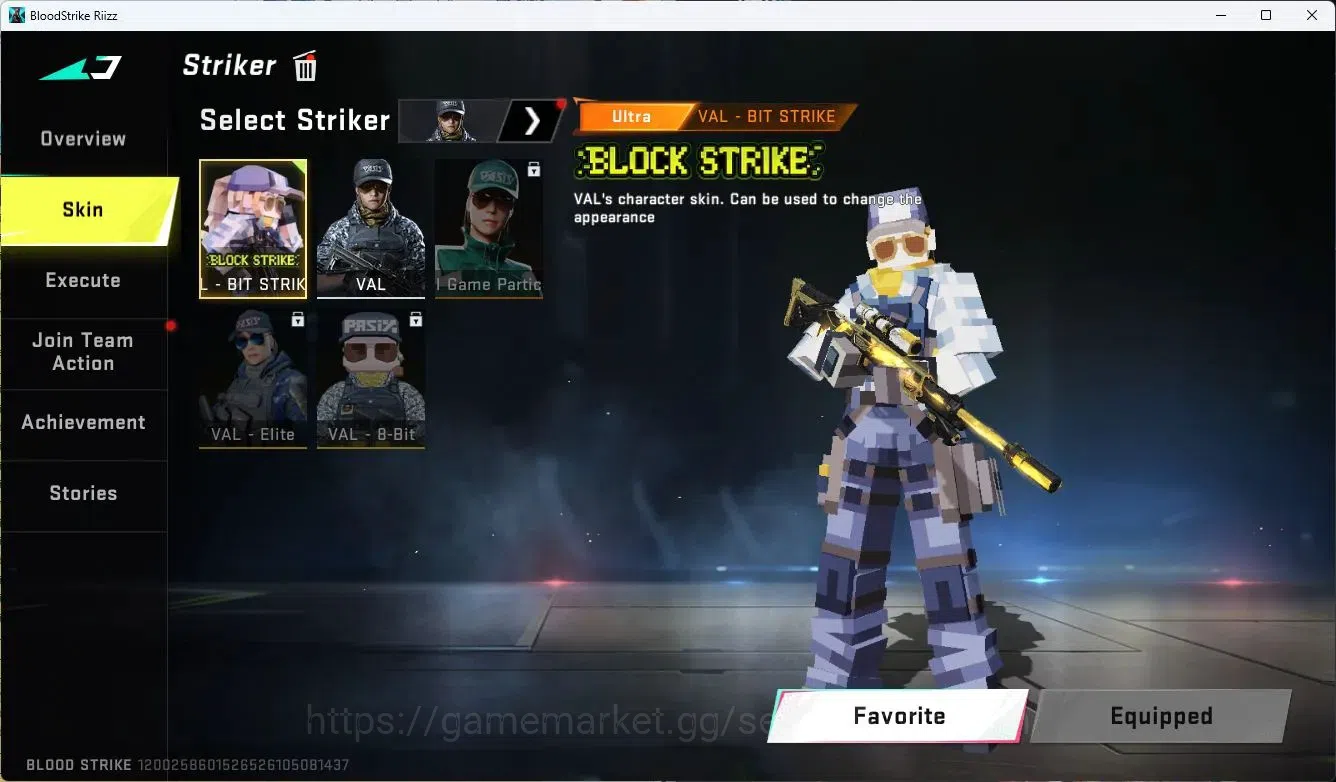 Blood Strike Accounts ASIA |ETERNAL=KRAKEN|ULTRA SCYTHE|LIMITED=AR97,|UL image 10