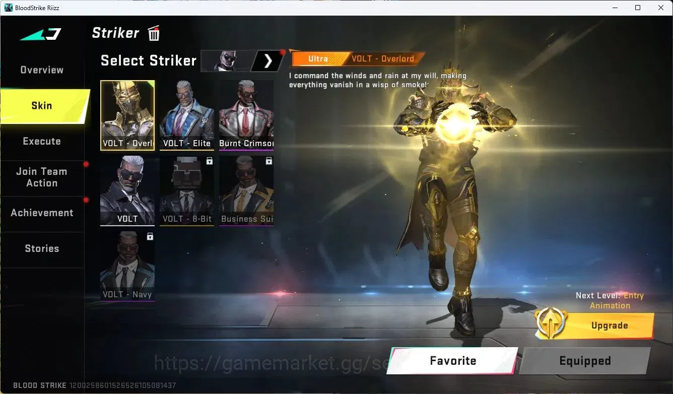 Blood Strike Accounts ASIA |ETERNAL=KRAKEN|ULTRA SCYTHE|LIMITED=AR97,|UL image 11