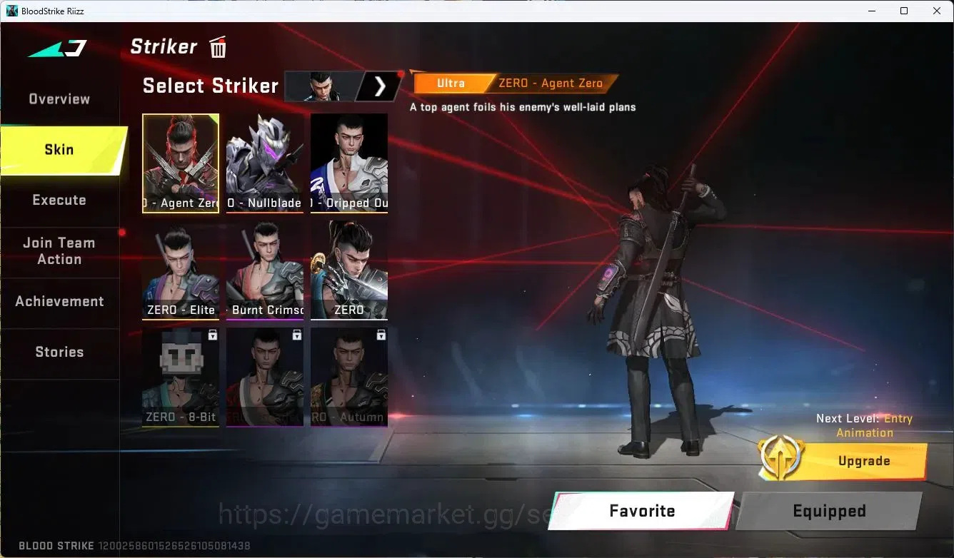 Blood Strike Accounts ASIA |ETERNAL=KRAKEN|ULTRA SCYTHE|LIMITED=AR97,|UL image 12