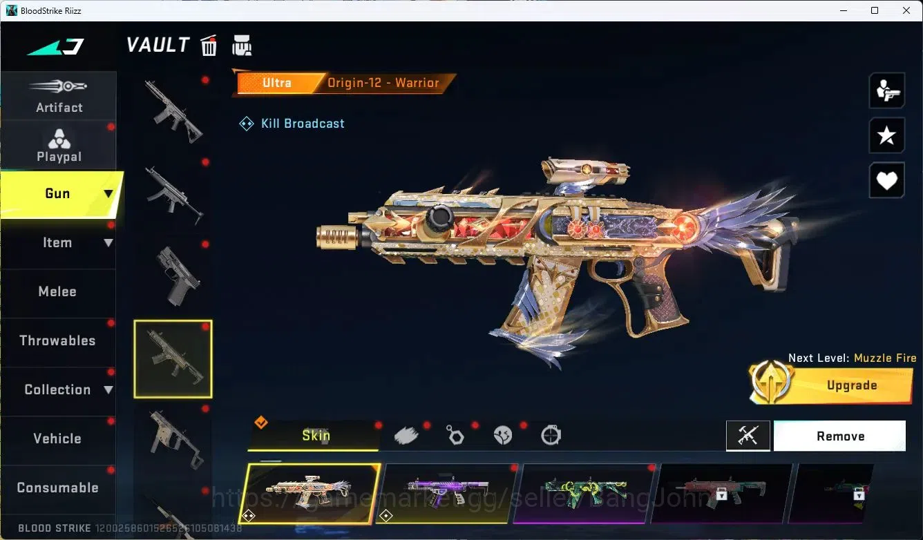 Blood Strike Accounts ASIA |ETERNAL=KRAKEN|ULTRA SCYTHE|LIMITED=AR97,|UL image 13