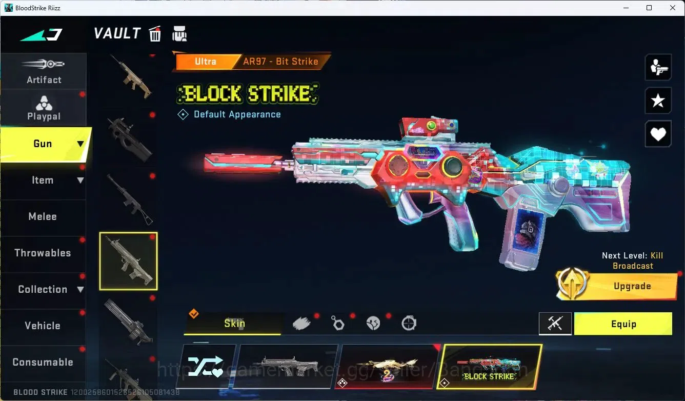 Blood Strike Accounts ASIA |ETERNAL=KRAKEN|ULTRA SCYTHE|LIMITED=AR97,|UL image 16