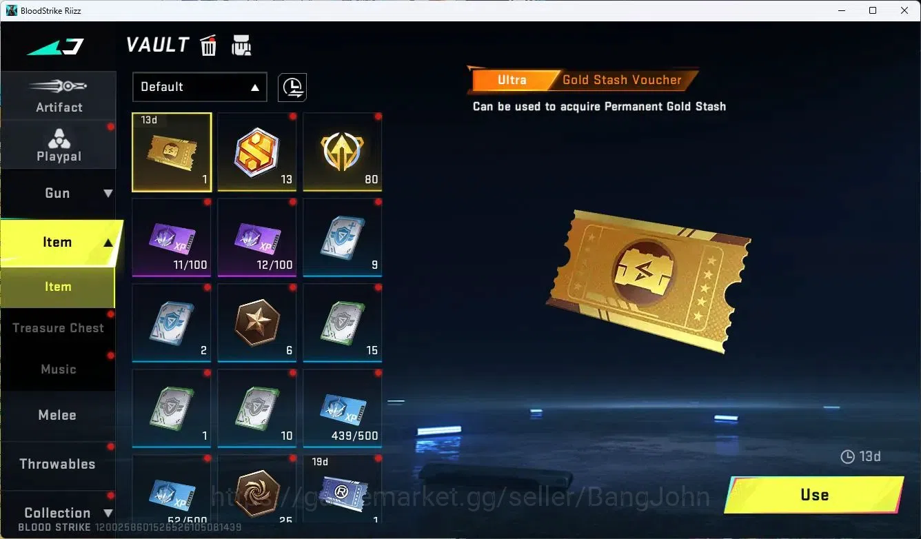Blood Strike Accounts ASIA |ETERNAL=KRAKEN|ULTRA SCYTHE|LIMITED=AR97,|UL image 20