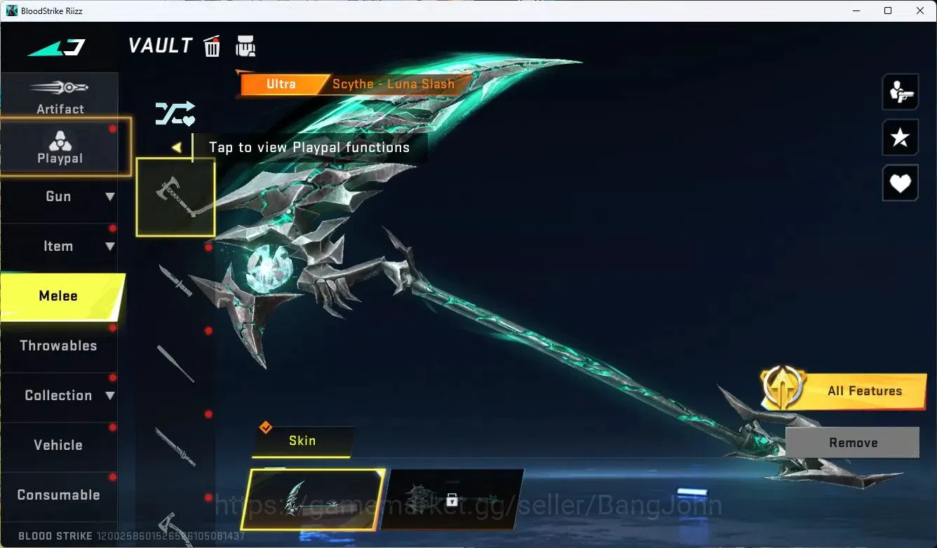 Blood Strike Accounts ASIA |ETERNAL=KRAKEN|ULTRA SCYTHE|LIMITED=AR97,|UL image 4